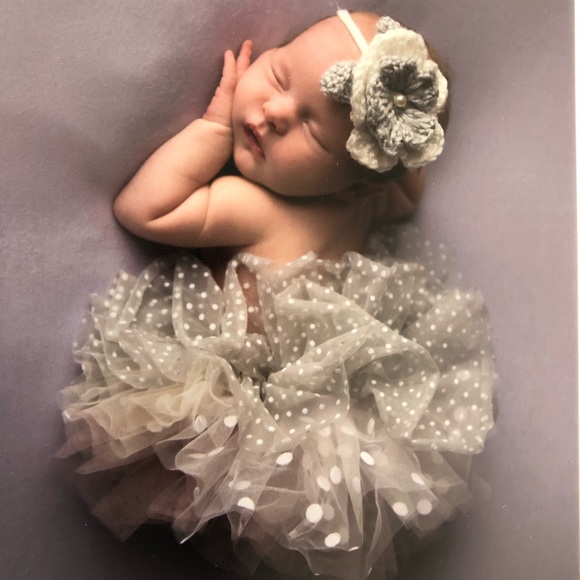 Other - 🎈3/$15 0-6 months, Delicate TuTu in Pinks & gray